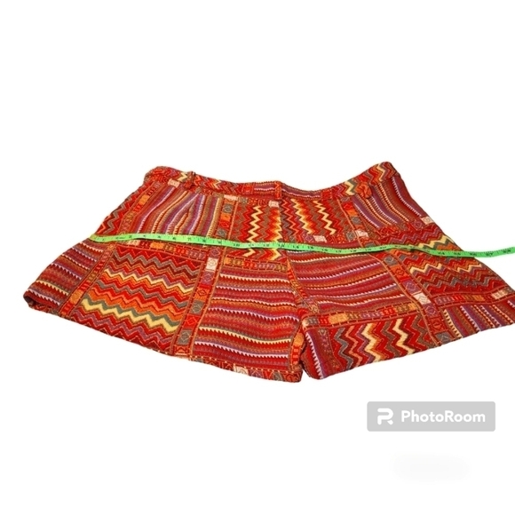 NWT Cider Women's Retro Boho 3X Short Short ,zips belt loops new - Picture 10 of 16